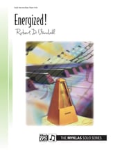 Energized! piano sheet music cover